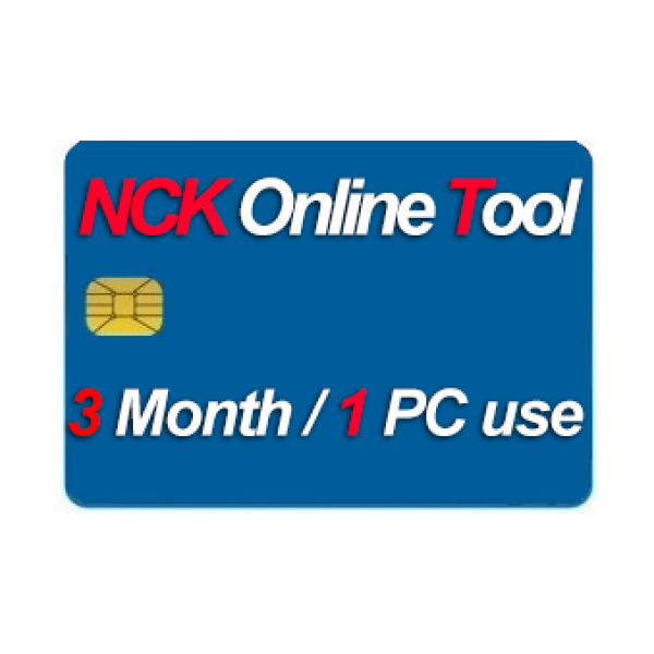 NCK Online Tool 3 months
